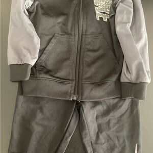 Kids Black and Gray Track Suit
